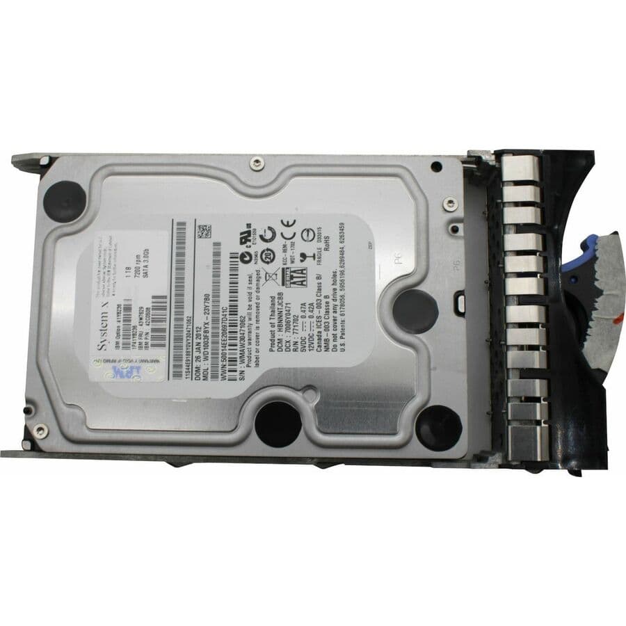 Lenovo 1 TB 3.5 inch SATA hard drive, 7,200 RPM desktop storage