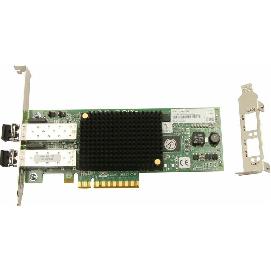 Lenovo IBM 8GB dual-port Fibre Channel HBA with high-profile bracket