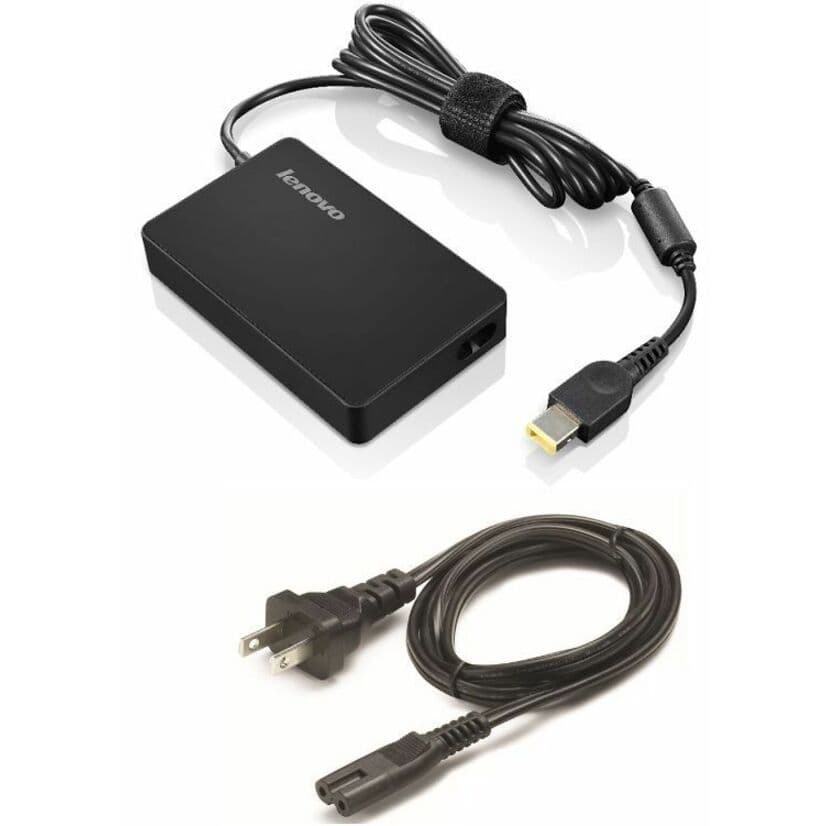 Lenovo ThinkPad 65W slim AC adapter for US, Canada, and Mexico