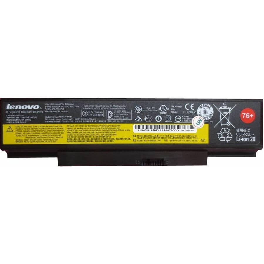 Lenovo 45N1758 replacement battery for E555, E550C, E560, and E565 laptops