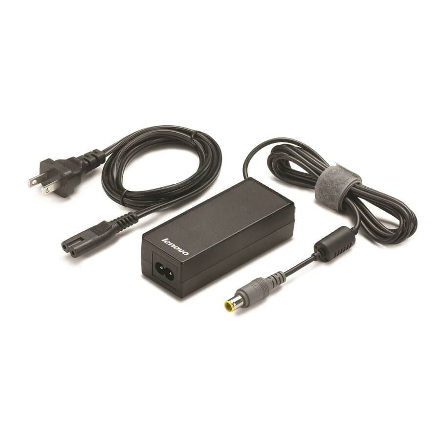 Lenovo 65 W universal AC adapter for supported notebook charging