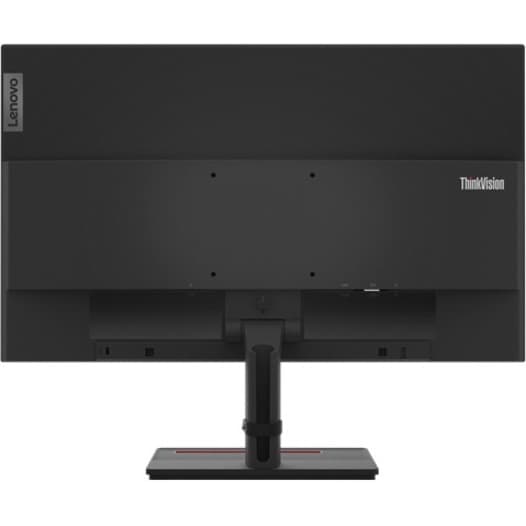 Lenovo ThinkVision S24e-20 23.8-inch LED monitor in Raven Black with slim business design