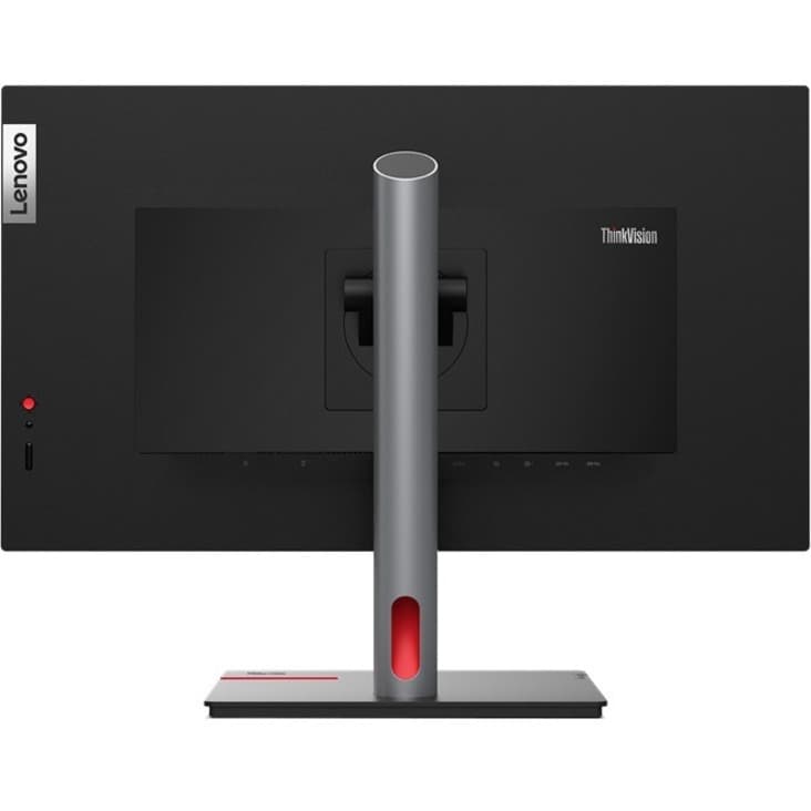 Lenovo P27Q-30 27-inch QHD IPS monitor with HDMI, DisplayPort, USB connectivity, and adjustable stand