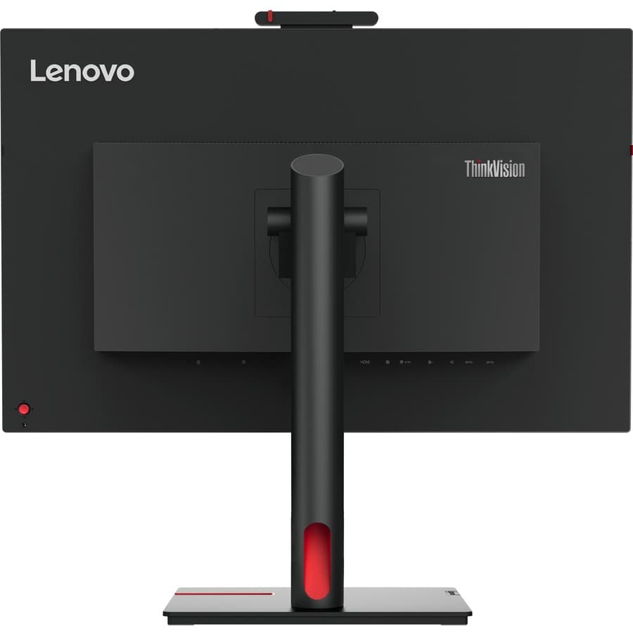 Lenovo T27hv30 27-inch QHD IPS monitor with built-in webcam and speakers