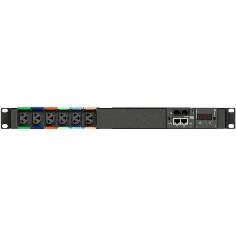 1U 18 C19/C13 SWITCHED AND MONITORED 80A 3P DELTA PDU V2 view 4