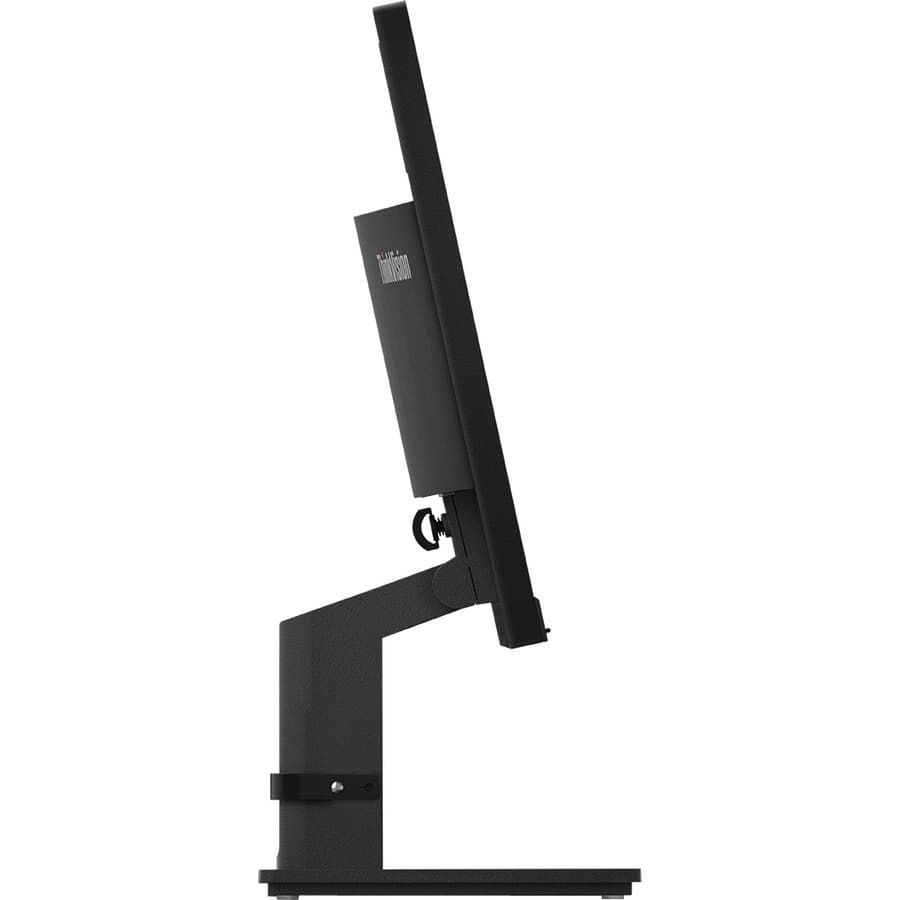 Lenovo ThinkVision S24e-20 23.8-inch LED monitor in Raven Black with slim business design