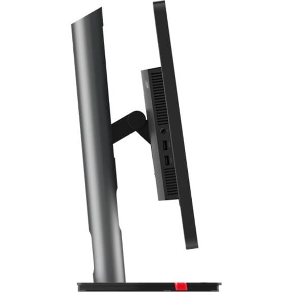 Lenovo P27Q-30 27-inch QHD IPS monitor with HDMI, DisplayPort, USB connectivity, and adjustable stand