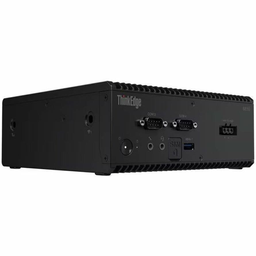 Lenovo ThinkEdge SE50 desktop with Intel Core i7-8665UE and Windows 10 IoT Enterprise