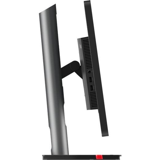 Lenovo P27Q-30 27-inch QHD IPS monitor with HDMI, DisplayPort, USB connectivity, and adjustable stand