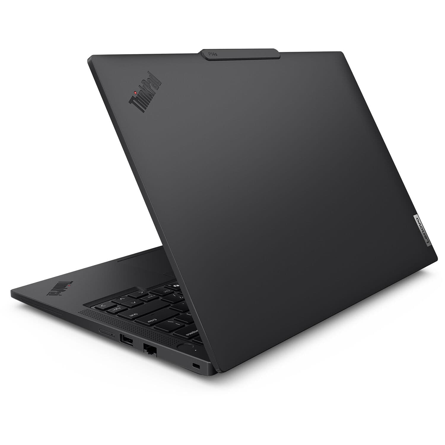 Lenovo ThinkPad P14s AMD Gen 5 mobile workstation with 14-inch 1920 x 1200 display and black chassis