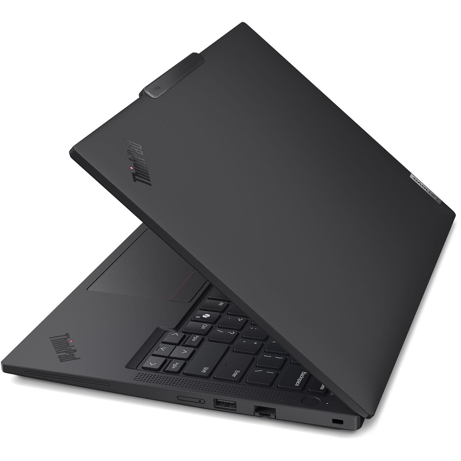 Lenovo ThinkPad P14s AMD Gen 5 mobile workstation with 14-inch 1920 x 1200 display and black chassis
