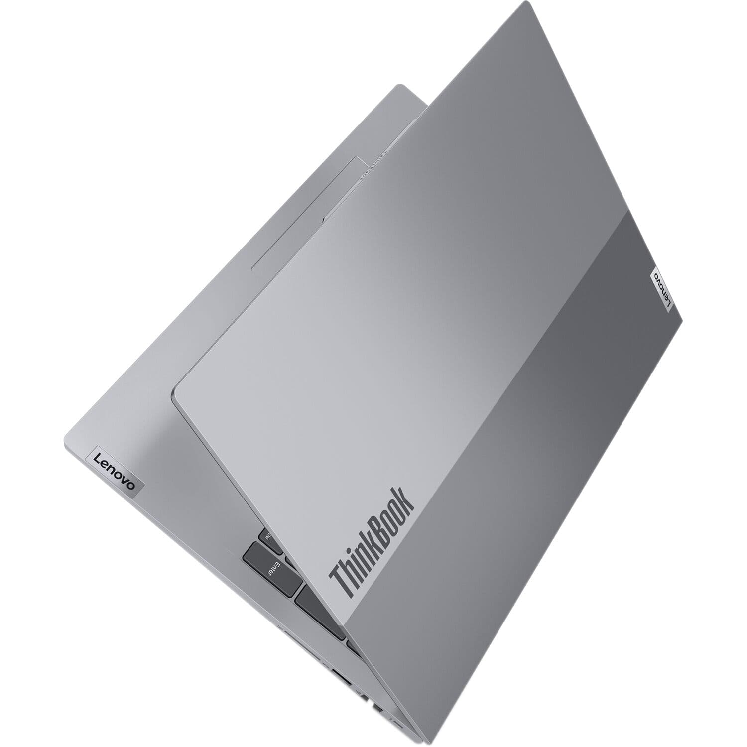 Lenovo ThinkBook 16 G7 ARP laptop in Storm Grey with 16-inch display