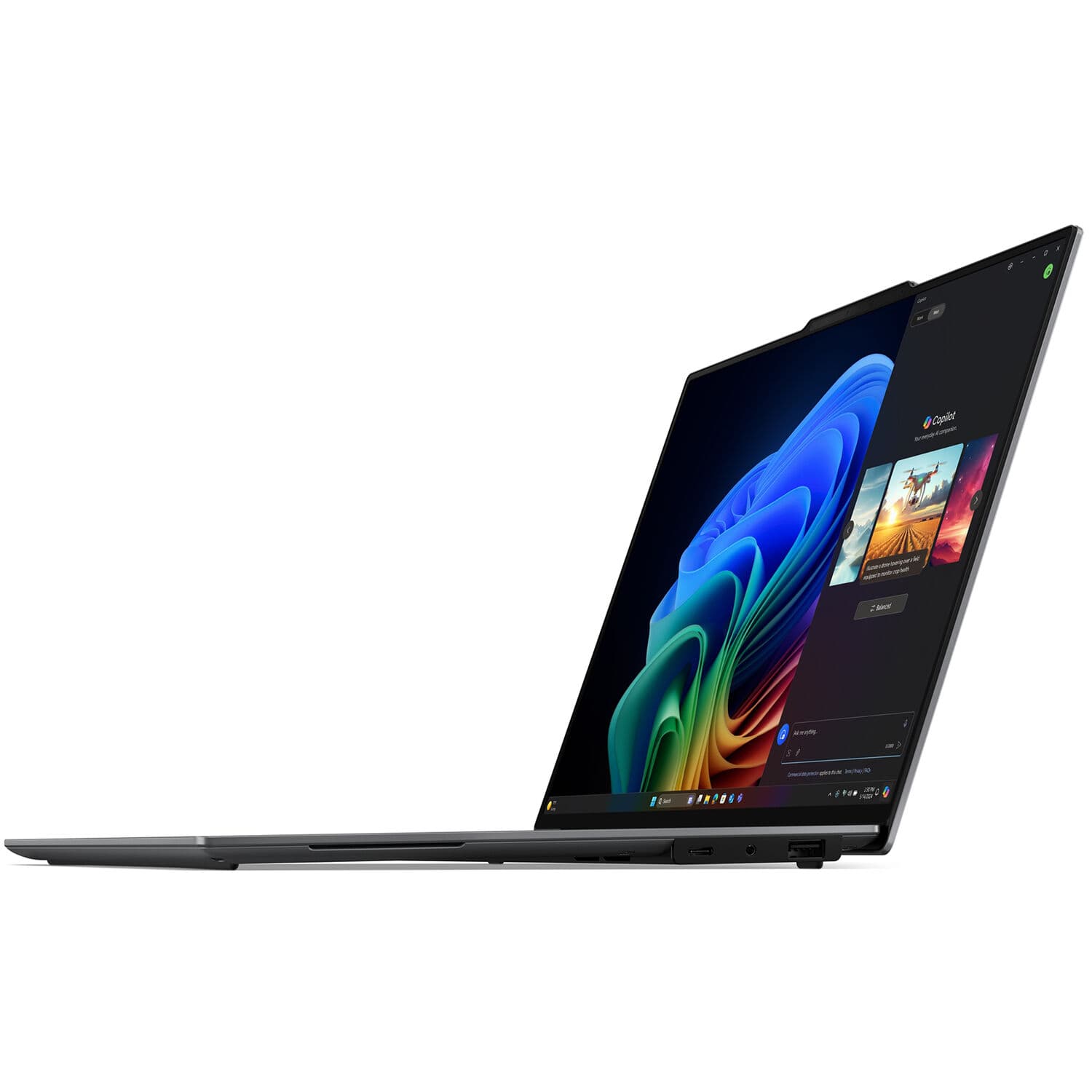 Lenovo ThinkPad X915 G1 business laptop with 15.3-inch 2.8K touch display and black Arctic Grey finish