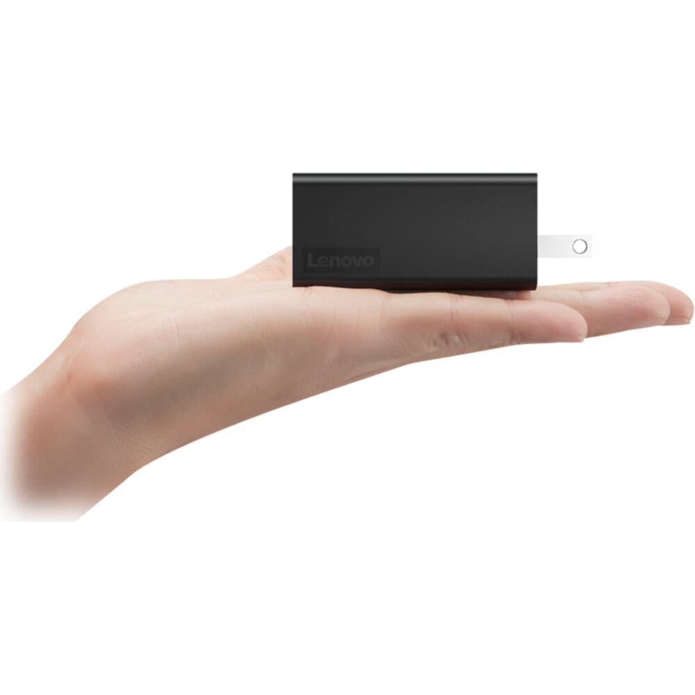 Lenovo 65W GaN mini adapter compact laptop charger