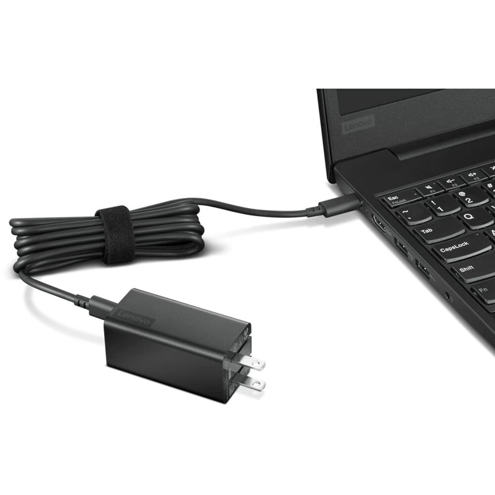 Lenovo 65W GaN mini adapter compact laptop charger