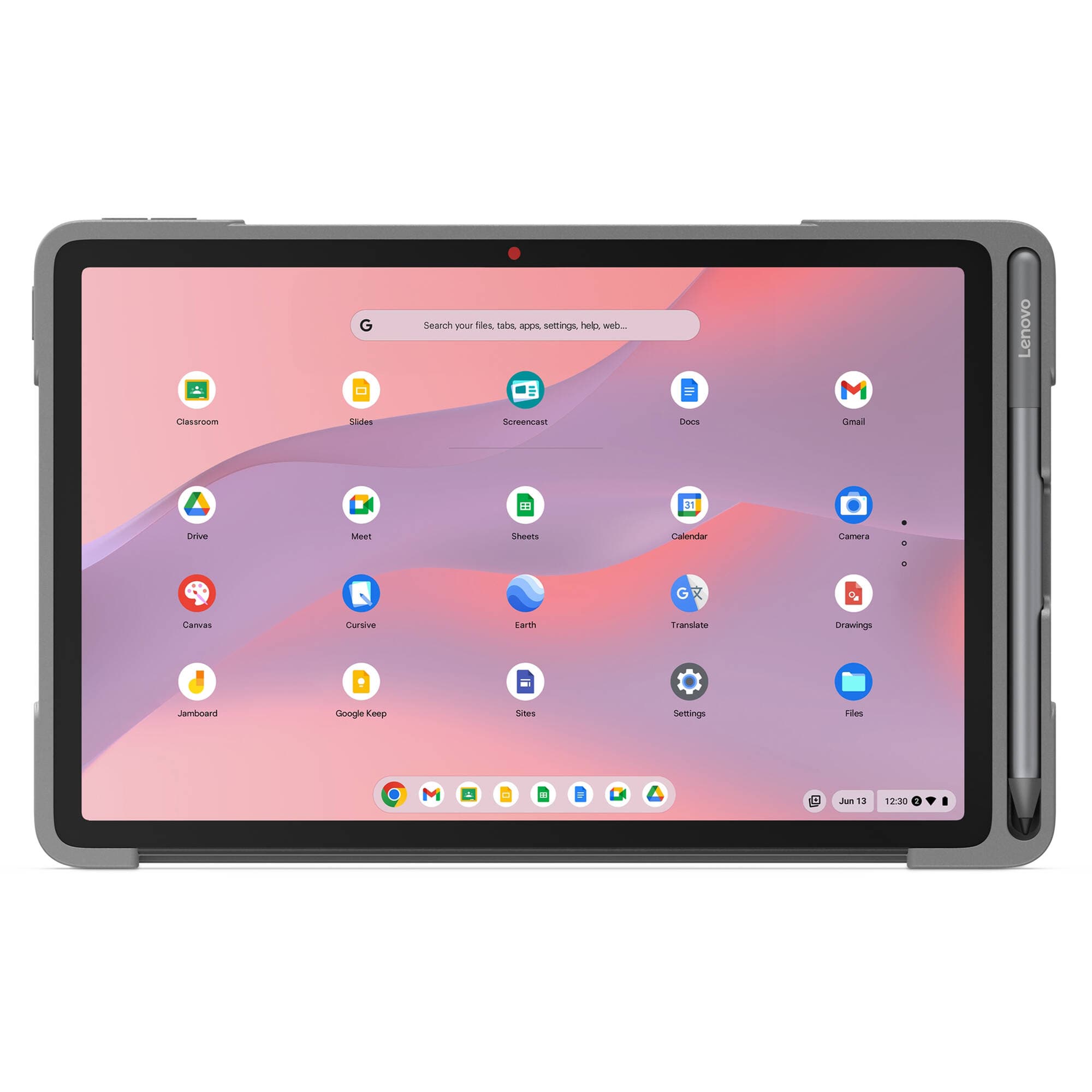 Lenovo TS Chromebk Duet G2 MTK838 CRM Chrome OS business tablet with ruggedized case