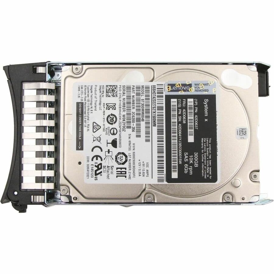 Lenovo Dcg Sourcing Lenovo 300gb 10k 6gbps Sas 2.5in Sff Slim-Hs